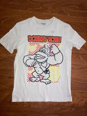 Old Navy Nintendo Donkey Kong Tee size XL 14-16